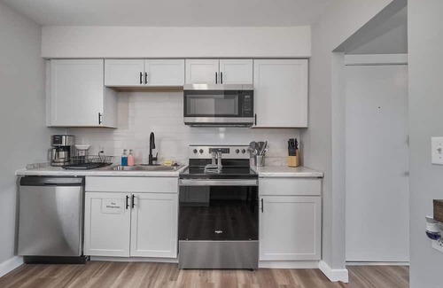 Cottage Line Apartment | Scenic Waterview & Pool Suite at Coastal Breeze Retreat