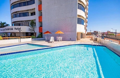 Praia do Meio Apartment | Family-Friendly Forte dos Reis Magos Apart-Hotel with Pool