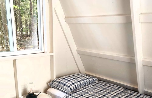 Mariaville Cabin | Glamping Downeast - Acadia 4 - Tiny House A frame secluded deep in the woods