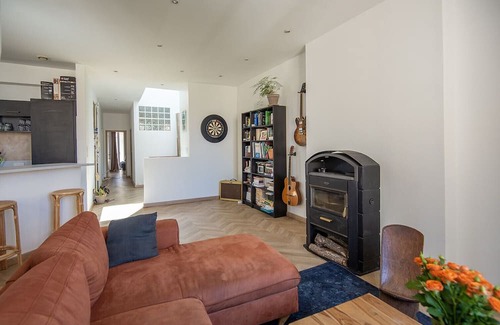 La Castellane Apartment | Central Marseille Apartment with Cozy Fireplace Amenities