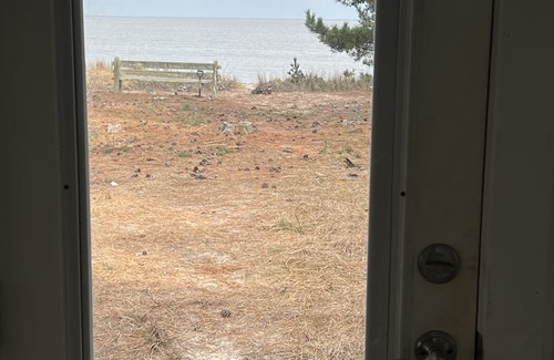 Slaughter Beach House | Beachfront Cottage with Screened Porch & Ocean Views