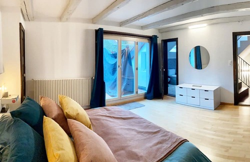 Hauterive House | Charming Triplex by the Ocean with Pool & Family Amenities