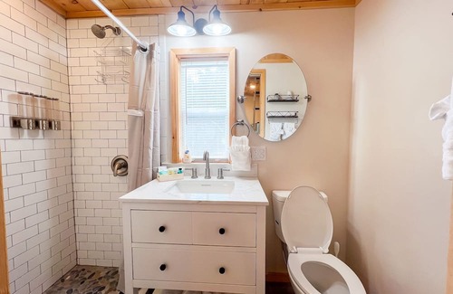 Stanton Apartment | Experience Cozy Cabin: Comfort with Pool and Family Amenities