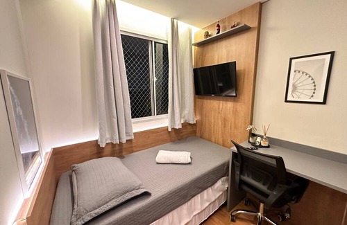 Mooca Apartment | Quarto Moderno em Ótima Localização