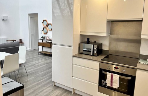St Albans House | Pass the Keys | Stylish Unique 2 Bed Duplex Apartment with Parking