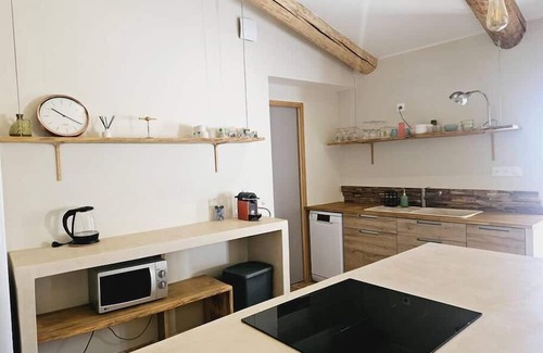 Montboucher-sur-Jabron Apartment | Inviting Apartment with Terrace & Child-Friendly Amenities