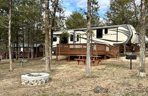 Ringold RV Rental | Inviting Lake View Retreat Near Hochatown - Pet Friendly!