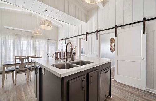 Surfside Beach House | Oceanfront Beach House with Game Room & Fire Pit Retreat