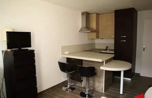 Les Adrets Apartment | Residence Chamois 1 - Studio for 2 People