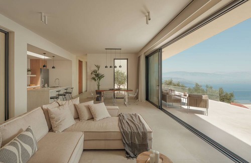 Gimari Villa | Noùs Corfu Villa with free heated swimming pool