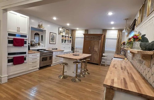Erwin House | Historic and beautifully updated 1926 home built for the Erwin Mill Manager.