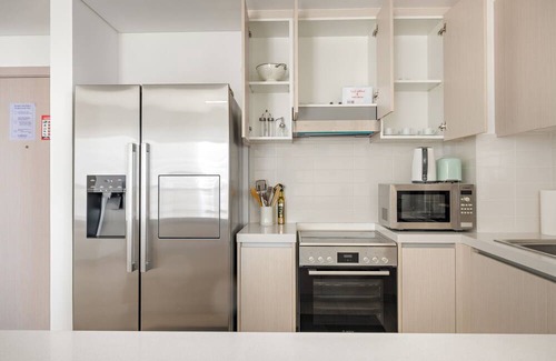 Abu Dhabi Apartment | Silkhaus Canal view 3BDR+Maid | Near Ferrari World