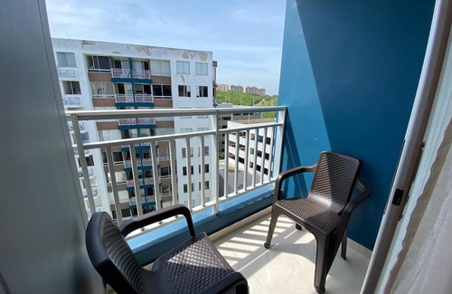 Riomar Apartment | 2-bedroom apartment in beautiful Barranquilla with AC, gym, 3 swimming pools