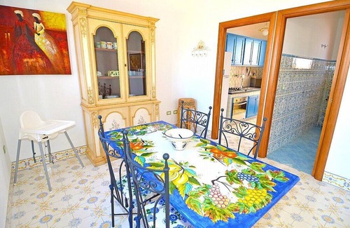 Marina San Gregorio House | Casa Ria B: A welcoming two-story apartment that is part of a villa situated at a short distance from the beach, with Free WI-FI.