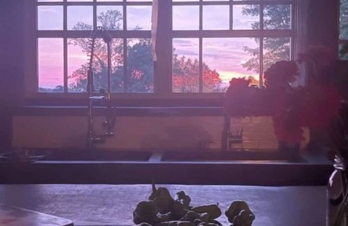 Griffin House | Unique experience at a secluded barn home on land with gorgeous sunset views.