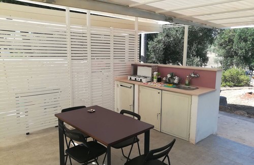 Ostuni Bed & Breakfast | Room "Il Fico" in B&B with Outdoor Kitchen, Pool, near Ostuni, Puglia