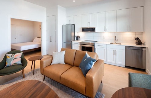 Regional District of Nanaimo Apartment | Suite 106 - One-Bedroom Oceanview Queen Suite | Pet Friendly