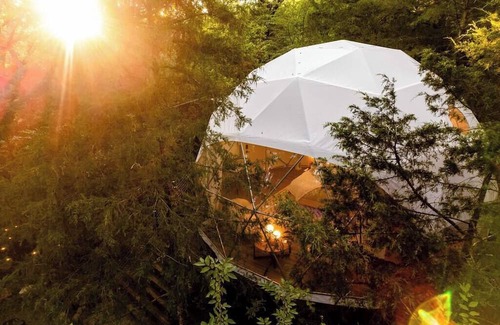 Gainesville Cabin | SkyDome Hideaway—The First Luxury Dome in DFW!