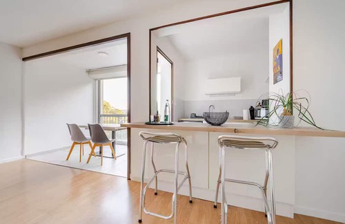Vals-les-Bains Apartment | Superb studio with river access and private square