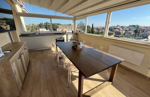 Monteverde Nuovo Apartment | WHITECATE panoramic penthouse in Rome