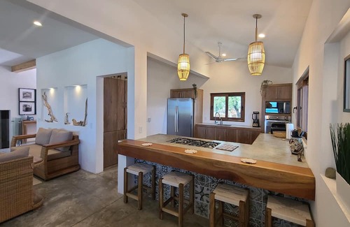 Jiquelite House | Casa Ohana: Beachfront Family Retreat w/Pool, Ocean Views & Steps to the Beach