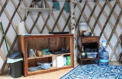 Brownfield Other | Inviting Allie Mae Yurt Surrounded by Nature's Beauty