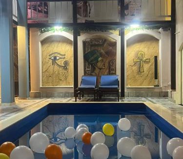 Giza Hotel | Experience Nun Pyramids View with Pool and Breakfast