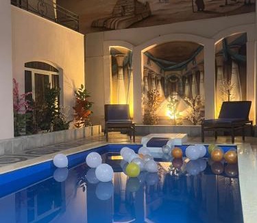 Giza Hotel | Experience Nun Pyramids View with Pool and Breakfast