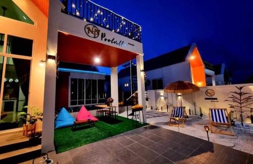 Hin Lek Fai House | Relaxing Green Home Pool Villa with Hot Tub in Hua Hin