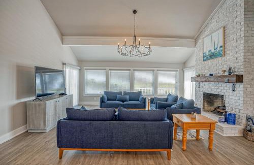 Saint Helena Island House | Oceanfront Home on Marlin: Family-Friendly with Golf Cart