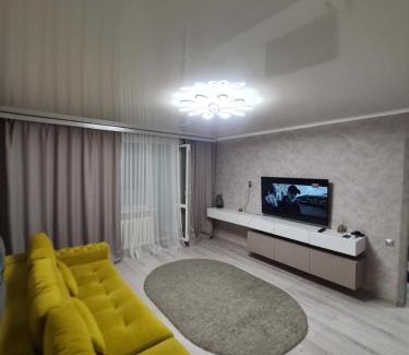 Kostanay Apartment | Elegant 2-Bedroom Apartment with Child-Friendly Amenities