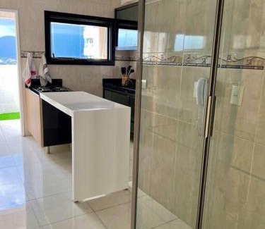 Ocian Apartment | Relaxing Duplex Oceanfront Retreat in Praia Grande
