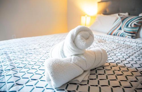 Civic Core Apartment | Downtown Oasis with Pool and Jacuzzi - 4-Star Retreat