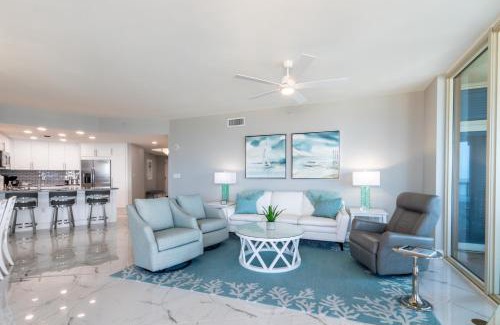 Pensacola Beach Apartment | Oceanfront 3 Portofino 1707 with Private Pool & Hot Tub