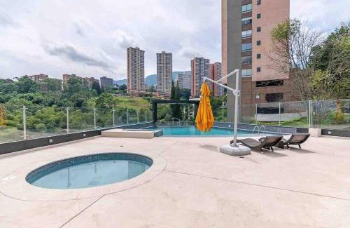 El Castillo Apartment | 301 Poblado! Modern Space with City Views & Pool Access