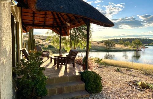 Windhoek Rural House | Relax at Arub Chalet Farm Stay: Pool and Accessible Amenities