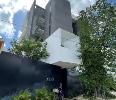 Montecarlo Apartment | Modern 2-Bedroom Retreat with Skyline Views and Pool Access