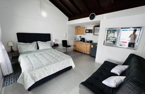 Piedecuesta Apartment | Modern Loft-Style Apartment with Home Office Amenities