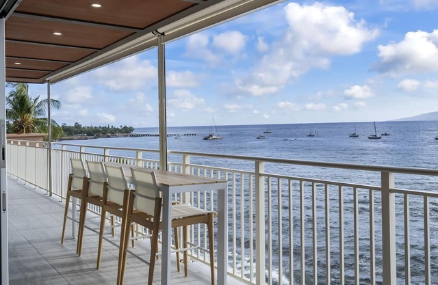 BRAND NEW REMODEL Lahaina Oceanfront Penthouse with 360 degree views!