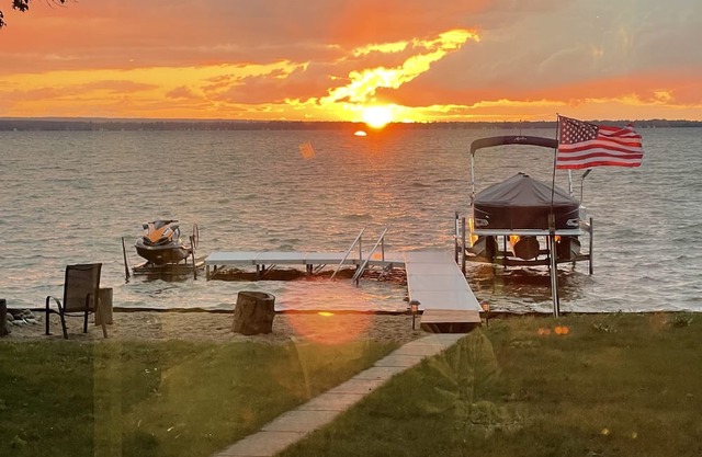 Sunset Dreams on Black Lake