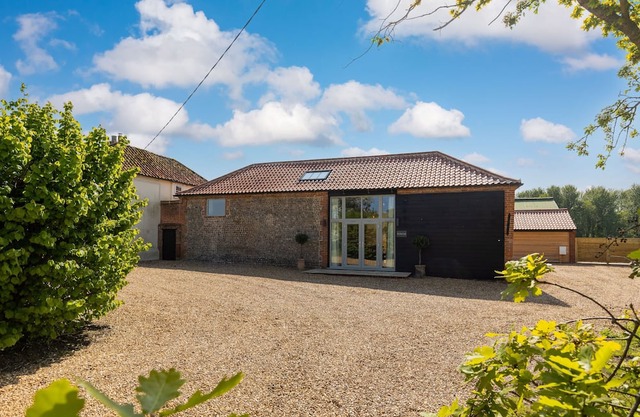 This beautiful Hay Loft conversion makes a luxurious rural holiday home with vaulted ceilings two do