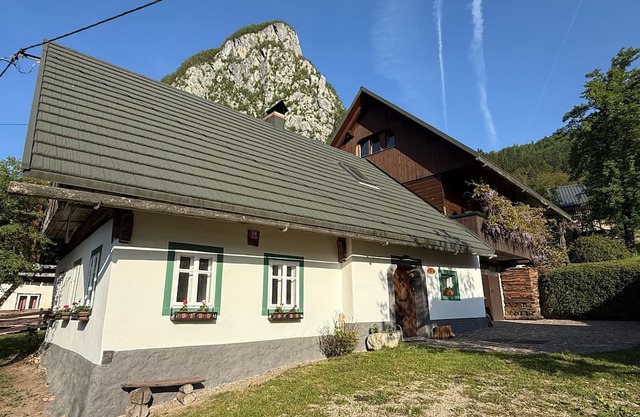 Charming 85 m² wooden chalet on tranquil location in Studor v Bohinju