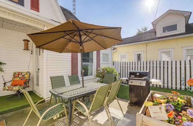Walkable Group Getaway w/Bikes in West Liberty!