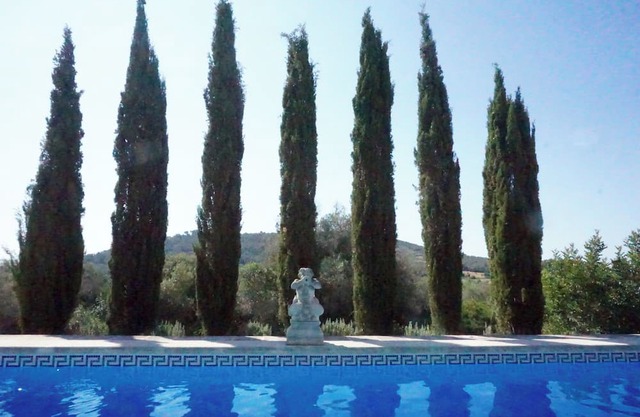 Natural stone finca with dream views over the island
