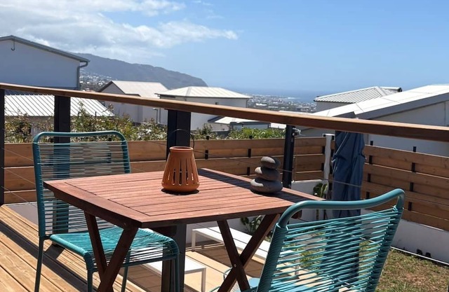 Modern villa with swimming pool, panoramic view - near airport