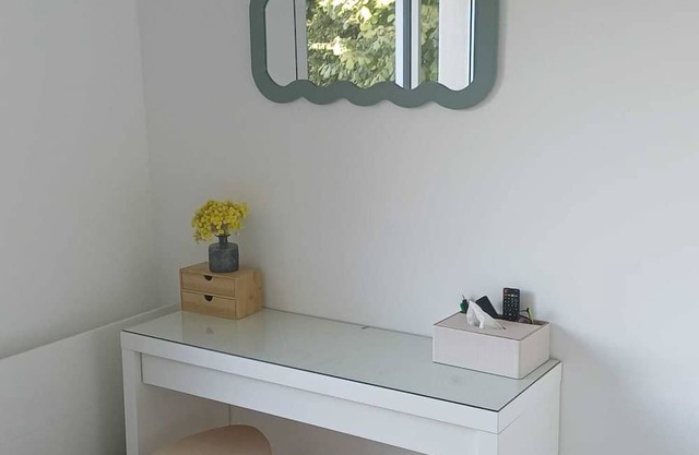 Separate suite with whirlpool bath