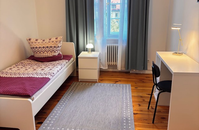 4-room apartment with garden in Berlin-Dahlem for 6 people + small child