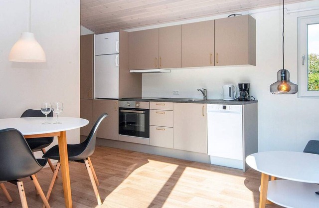 Lush cabin in camping resort