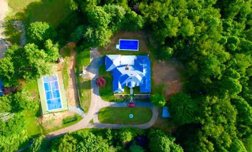 Gated Mansion - Basketball Court Movie Theater Views