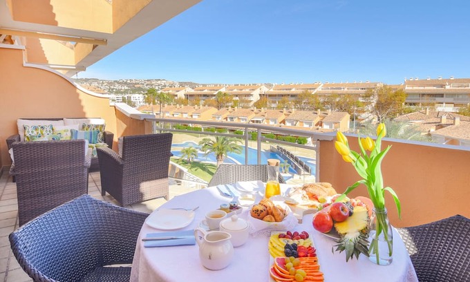 Platja de l'Arenal Apartment | Penthouse Moreras del Saladar with A/C and Wi-fi